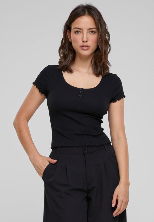 Image du produit Urban Classics Ladies Rib Babylock Tee (3XL)