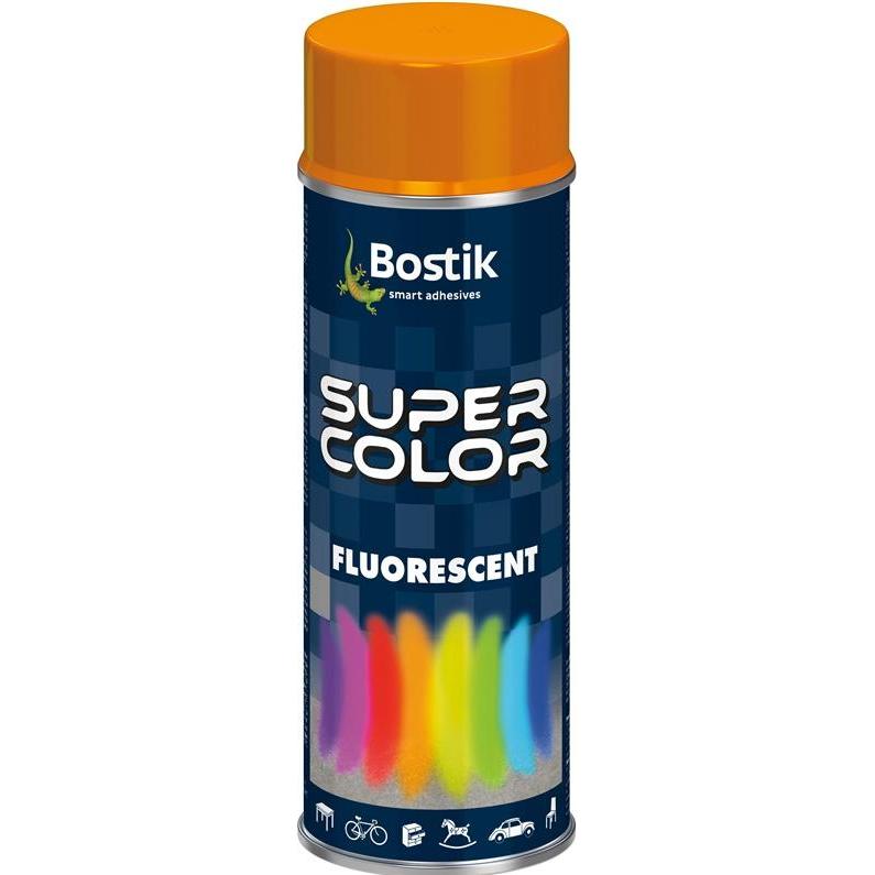 Bostik, Künstlerfarbe + Bastelfarbe, Paint Aeroz Sc Fluor Orange 400ml (BOSTIK SC FLUOR ORANGE, 400 ml)