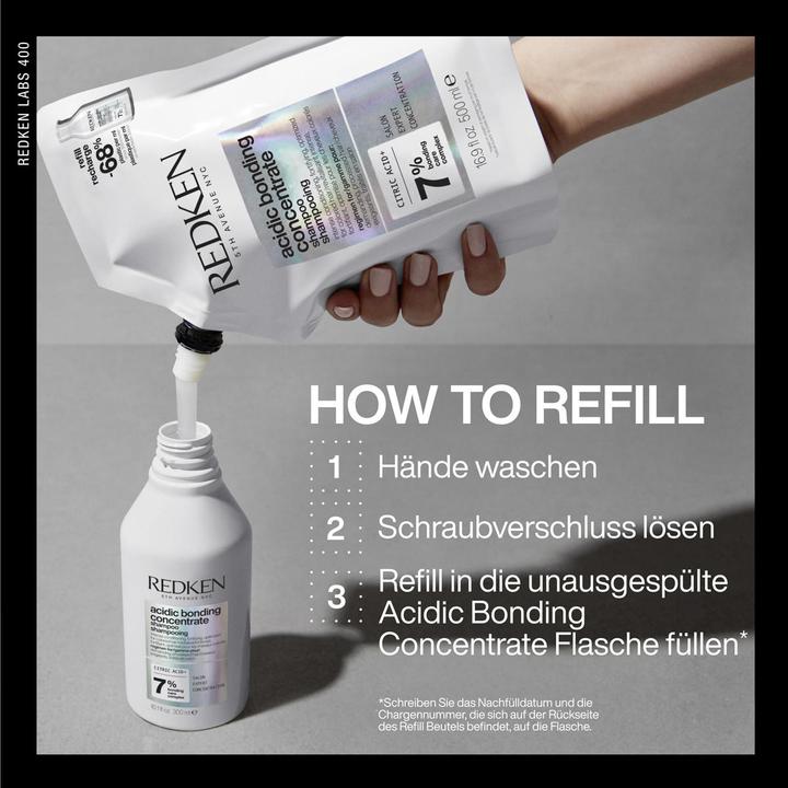Image du produit Redken Concentré de collage acide (500 ml, Shampoing liquide)