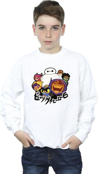 Immagine prodotto Disney Big Hero 6 Baymax Group Manga Felpa Ragazzi (128)
