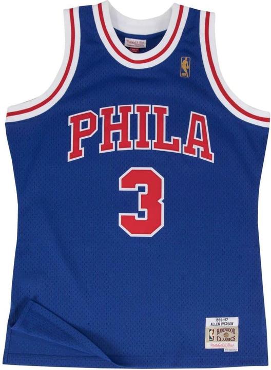Produktbild Mitchell & Ness Swingman Jersey Philadelphia 76Ers Allen Iverson 9697 (L)