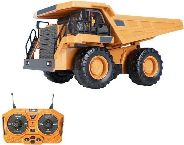 Produktbild Hermex Ferngesteuerter Muldenkipper Kipplaster Baufahrzeugmodell 1.20