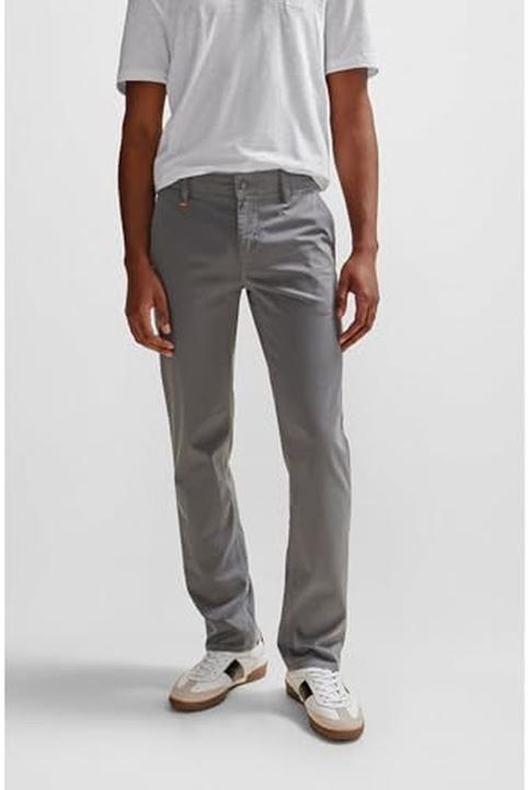 Actual product image Hugo Boss Boss Orange Schino-Slim Chino Slim Fit Dark Grey (W30/L34)