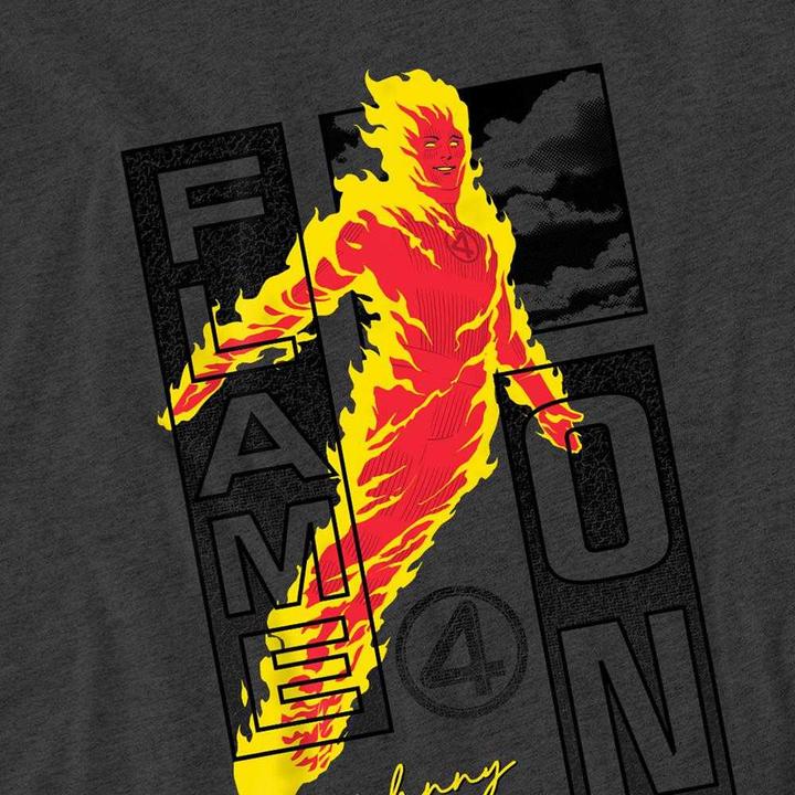 Produktbild Fantastic Four Flame On Trend TShirt (M)