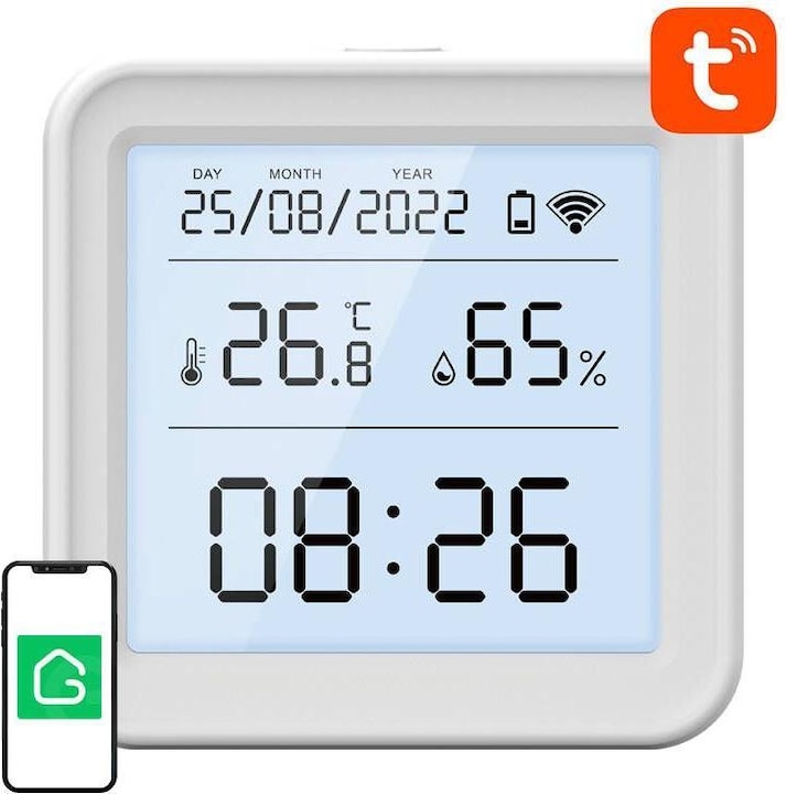 Gosund Smart WiFi Temperatur- und Feuchtigkeitssensor S6