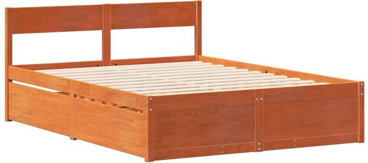Actual product image vidaXL Bettgestell (140 x 200 cm)