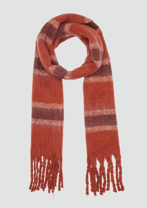 Produktbild S.Oliver Tuch Flauschiger Schal mit Fransen