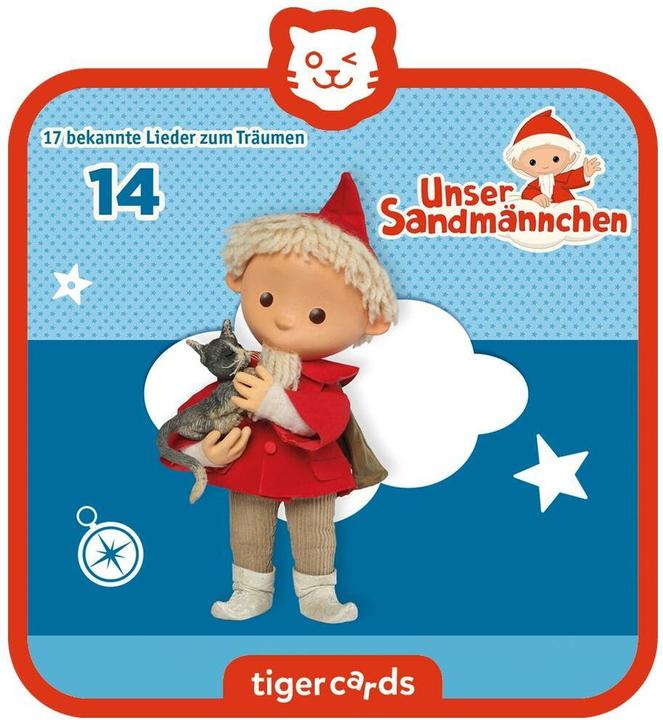 Produktbild Tigermedia Tigercard Unser Sandmännchen Die schönsten Schlaflieder 17 bekannte Lieder zum Träumen (Deutsch)