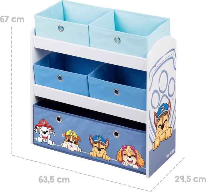 Immagine prodotto Roba Scaffale gioco Paw Patrol (63.50 x 30 x 67 cm)