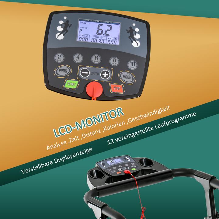 Image du produit SportNow Tapis de course électrique pliable