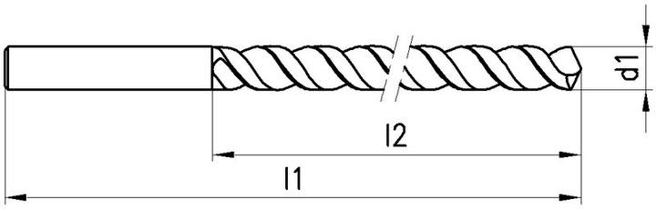 Actual product image Titex Twist drill (4.8 mm)
