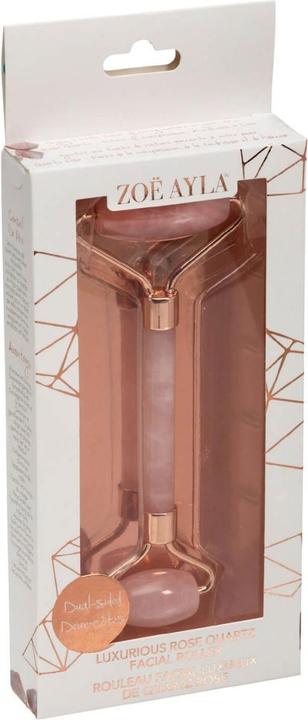 Actual product image Zoë Ayla Luxurious Rose Quartz Noiseless Facial Roller