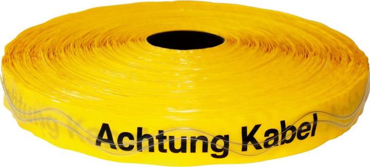 NoName Ruban de détection 250m Attention câble jaune