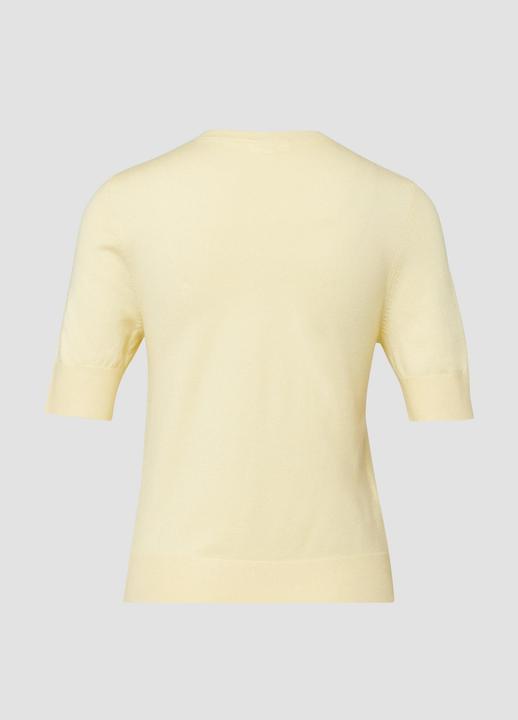 Produktbild s.Oliver Weicher Kurzarm-Strickpullover aus Viskosemix (42)