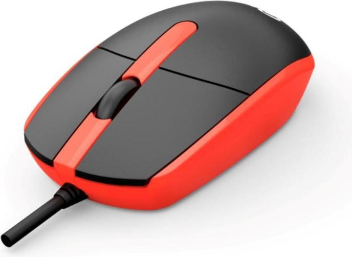 Produktbild C-Tech Mouse WM-10, black and red, USB (Kabelgebunden)