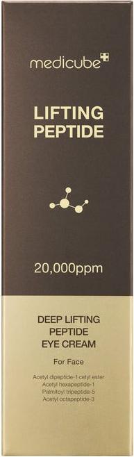 Actual product image Medicube Deep Lifting Peptide Eye Cream (Eye Care Cream, 30 ml, Day + Night)