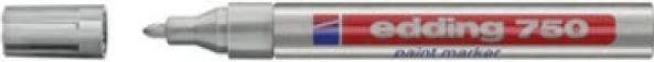 Actual product image Edding 750 gloss varnish marker (Silver, 4 mm, 1 x)