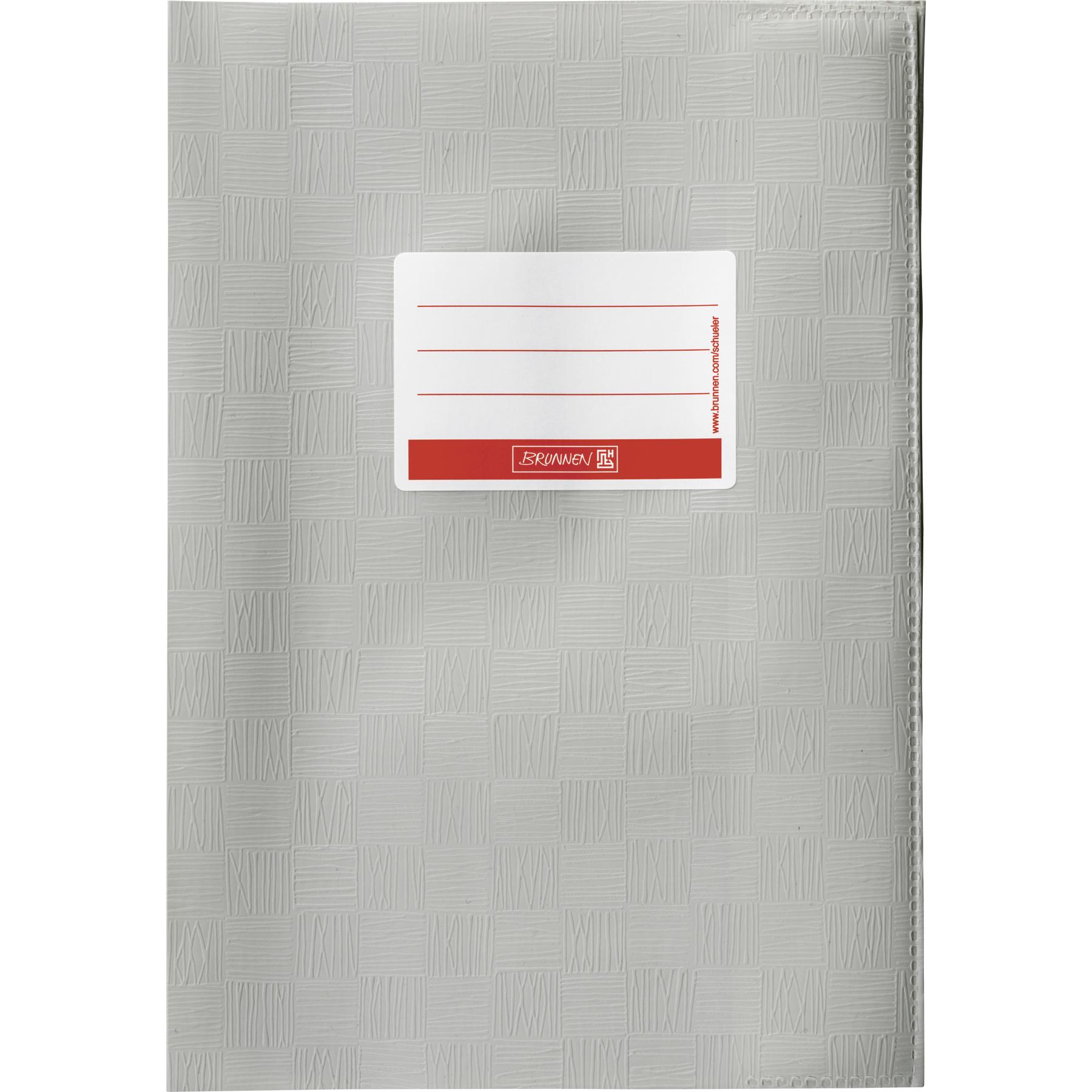 Thumbnail - Brunnen, Heft + Block, Heftumschlag A4 grau (A4)