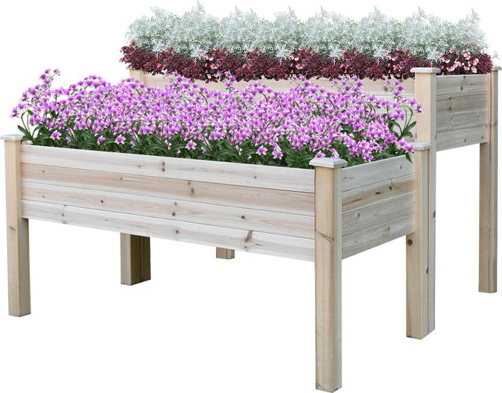 Immagine prodotto Outsunny Letto rialzato a 2 gradini