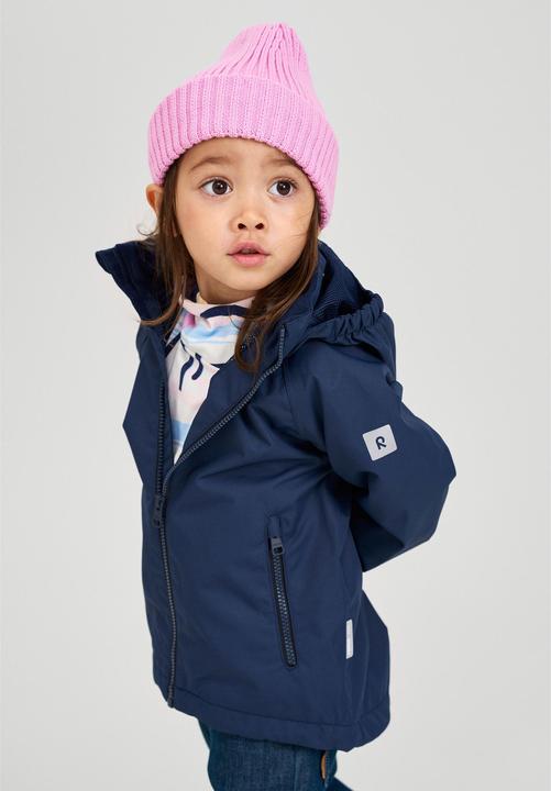 Actual product image Reima tec Kids Rain Jacket Soutu Navy (140)