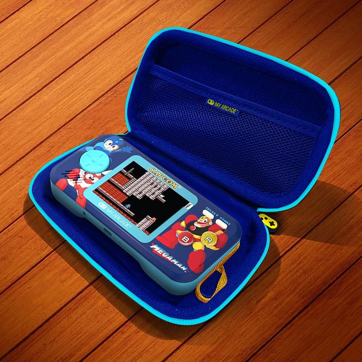 Actual product image MyArcade Pocket Player Pro + Travel Case Mega Man