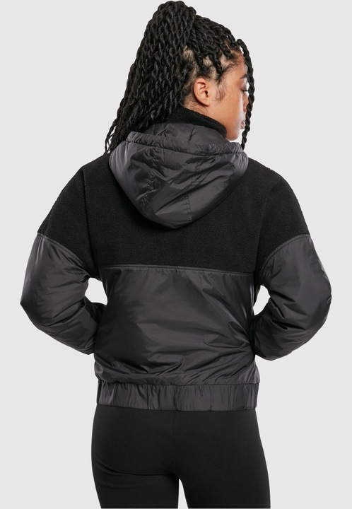 Image du produit Urban Classics Ladies Sherpa Mix Pull Over Jacket (3XL)