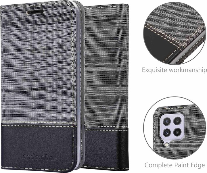 Actual product image Cadorabo Jeans Book Cover (Samsung Galaxy M22, Samsung Galaxy A22, Samsung Galaxy A32)
