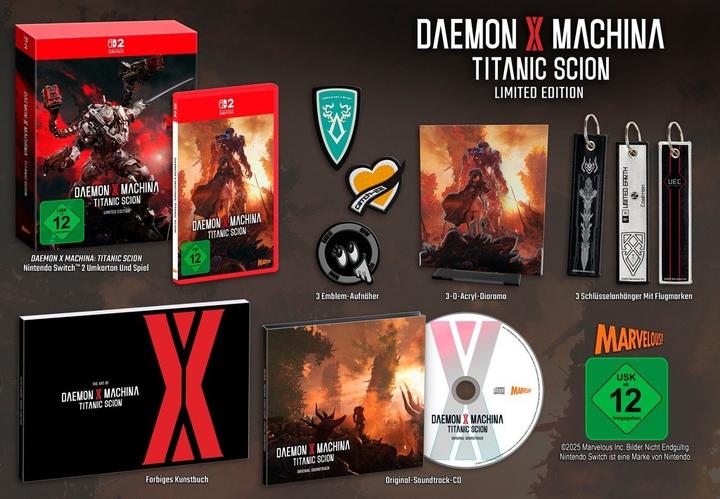 Actual product image Marvelous Daemon X Machina: Titanic Scion - Limited Edition (Switch 2, DE)