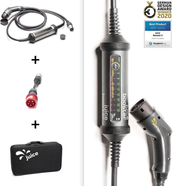 Juice Technology Juice Booster 2 Essential Set Schweiz (Typ 2, 22 kW, 32 A)