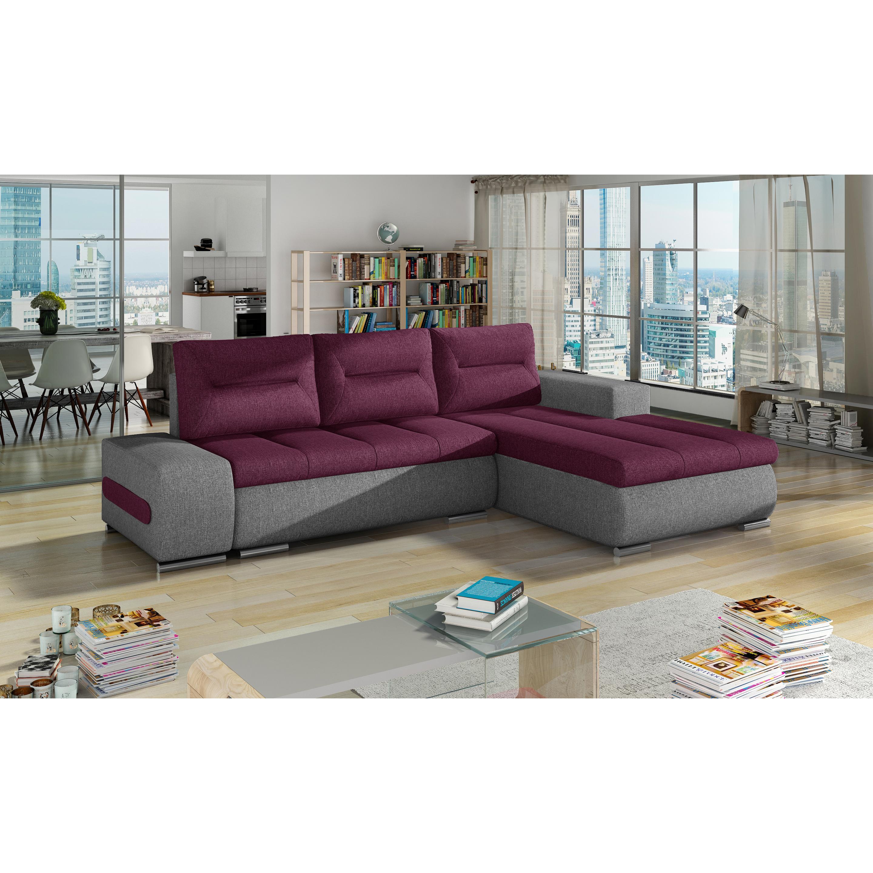 ELTAP, Sofa, Ottavio (Ecksofa, 4-Sitzer, Bettsofa)