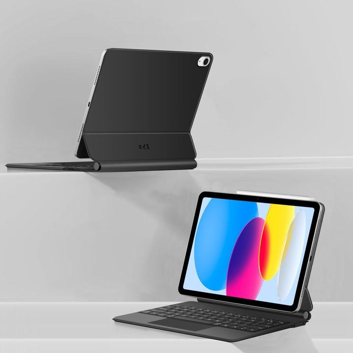 Produktbild Tech-Protect Smartcase Magnetic mit Tastatur für iPad 10,9" 2022 / iPad 11" 2025 - Schwarz