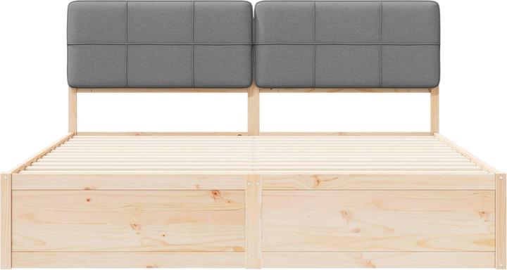 Actual product image vidaXL Moderner Bettrahmen (180 x 200 cm)
