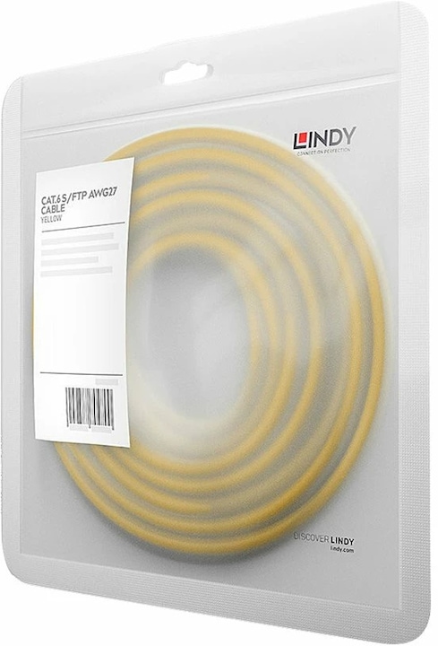 Image du produit Lindy Câble de réseau (S/FTP, CAT6, 1 m)