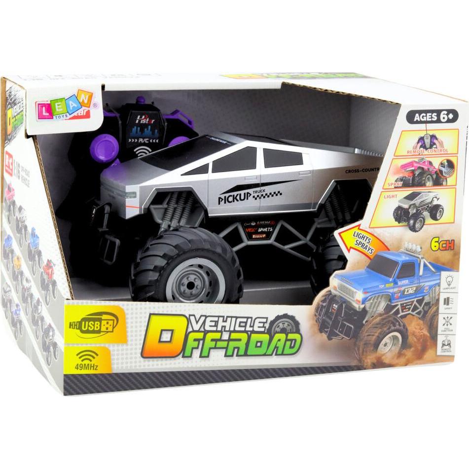 Lean Toys Offroad RC Auto Ferngesteuert Silber 1:16