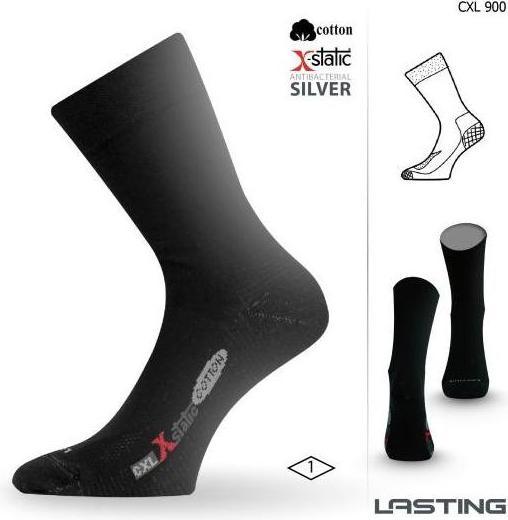 Produktbild Lasting CXL Trekking-Socken Baumwolle mit Silberfaser (Einzelpack, 34 - 37)