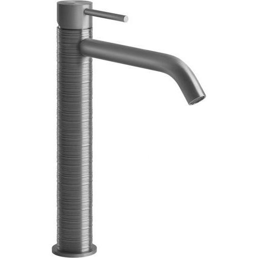 Gessi, Badarmatur, 316 Trame Waschtisch-Einhebelmischer, höhere Version 228 mm, Ausladung 156 mm, 54306