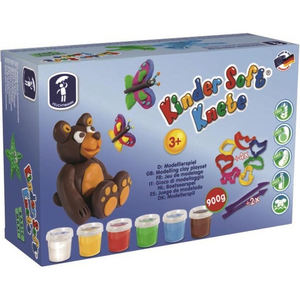 Feuchtmann Kinder Soft Knete Basic Maxi