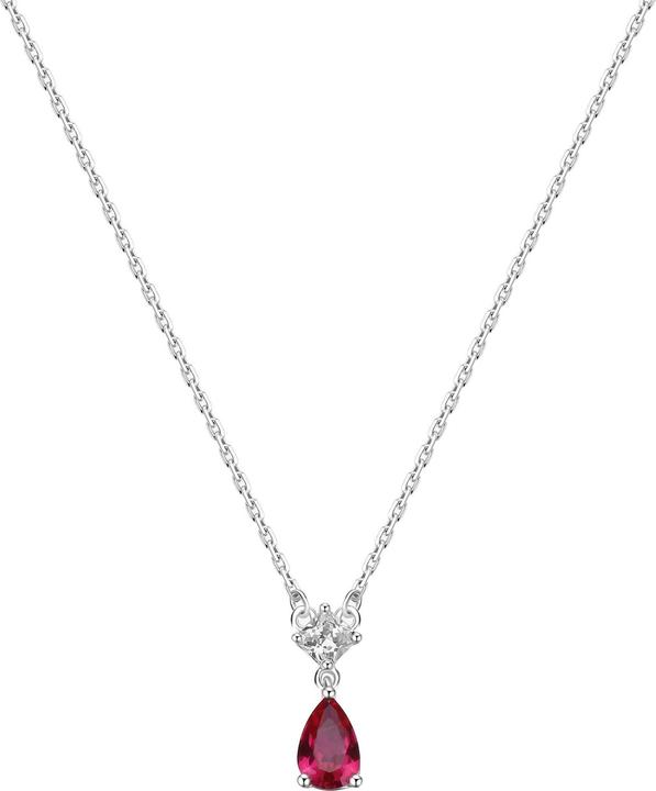 Image du produit Brosway - Passion Ruby Fancy Sterling Silver Necklace FPR111 (Argent Sterling)