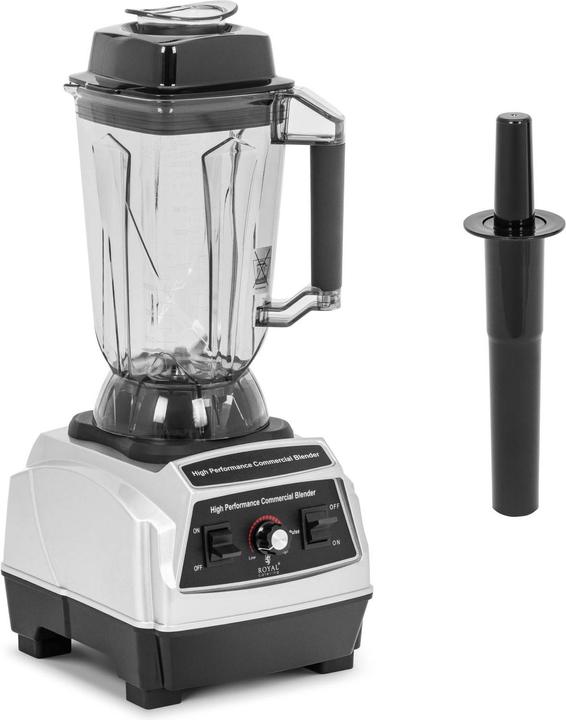 Royal Catering Standmixer 1680 W 2-l-Behälter 24 500 U/min Pulsfunktion Blender Smoothie Maker (1500 W)