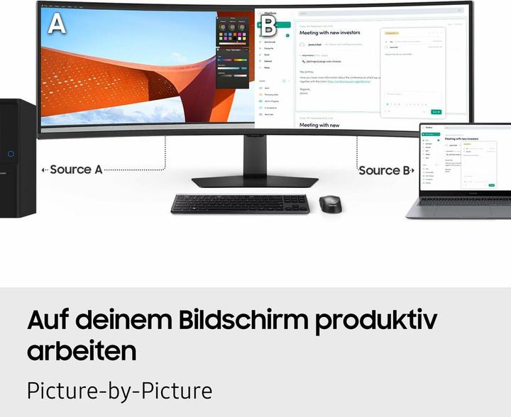 Produktbild Samsung S95UC (5120 x 1440 Pixel, 49")