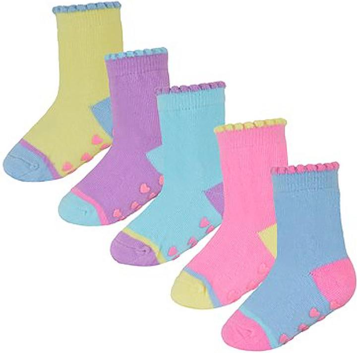 Produktbild Sock Snob 10er Pack Baby Socken Antirutsch | Baumwolle Socken mit ABS Noppen (10er Pack, 18 - 20)