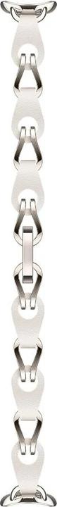 Immagine prodotto Xiaomi Smart Band 8 Cinturino A Catena Bianco (Acciaio inossidabile, Pelle di vitello)