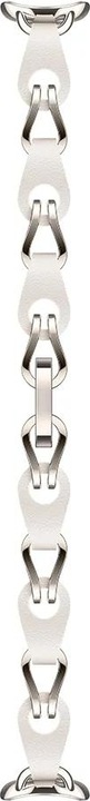 Actual product image Xiaomi Smart Band 8 Chain Strap White (Stainless steel, Calfskin)