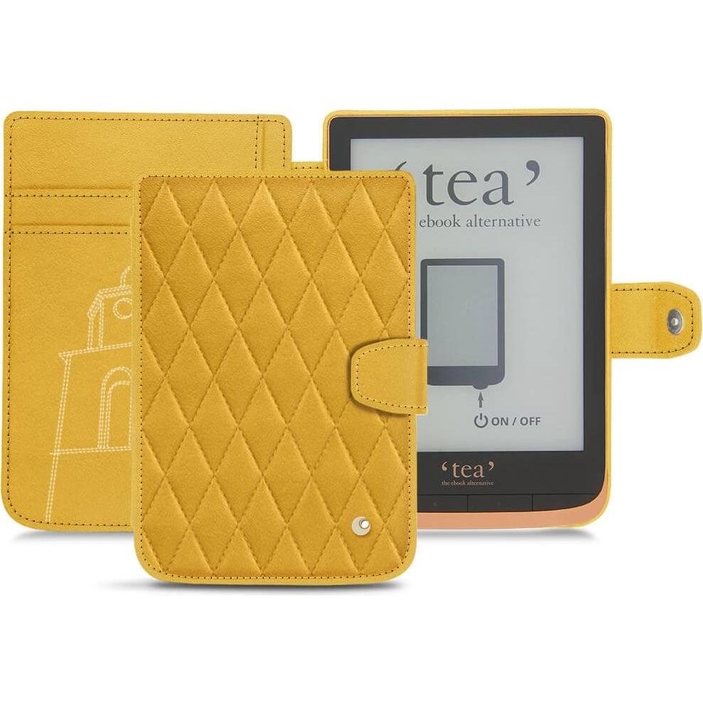 Noreve Lederschutzhülle Wallet (Touch HD 3), eReader Zubehör, Gelb
