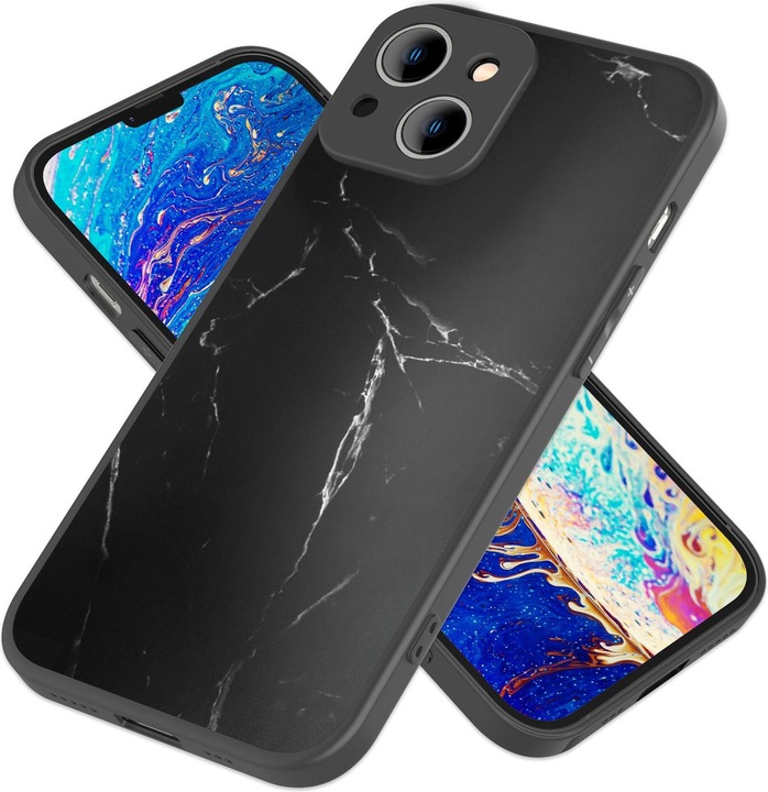 Immagine prodotto Nalia Copertura in vetro temperato effetto marmo (Apple iPhone 14)