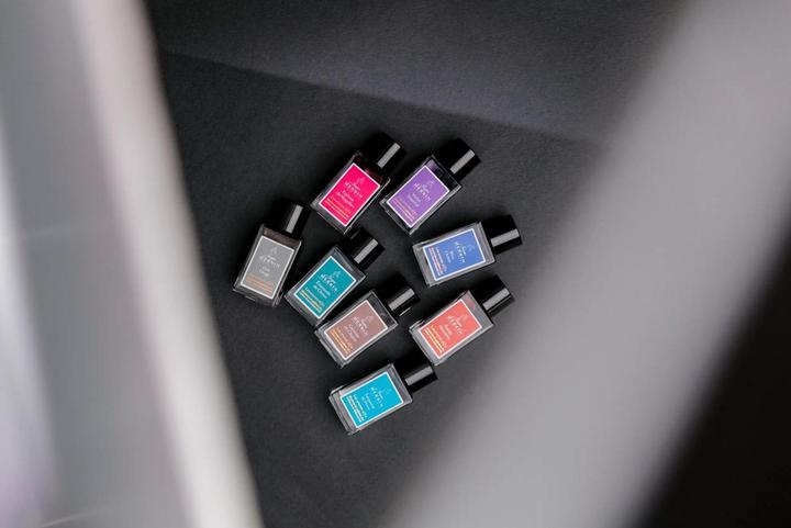 Actual product image Jacques Herbin 1670 ink stormy grey 15ml (Gold, Grey)