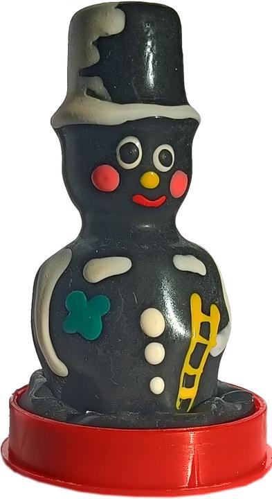 Actual product image Erco Scherzkondom «Schornsteinfeger» – Handbemalt, Glücksbringer, Scherzartikel, Geschenkidee (1 pcs.)