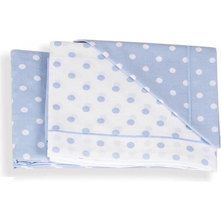 Italbaby Bettwäscheset Pois (100 x 135 cm, 40 x 40 cm) (24936194)