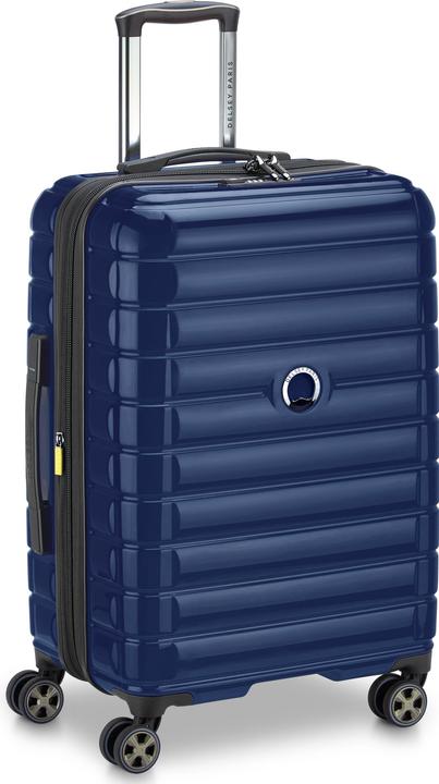 Actual product image Delsey Shadow 5.0 Expandable 66 cm Suitcase, blue (72 l)