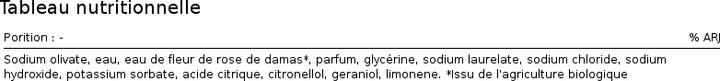 Produktbild Najel Savon Alep à la Rose de Damas Bio (Hartseife)